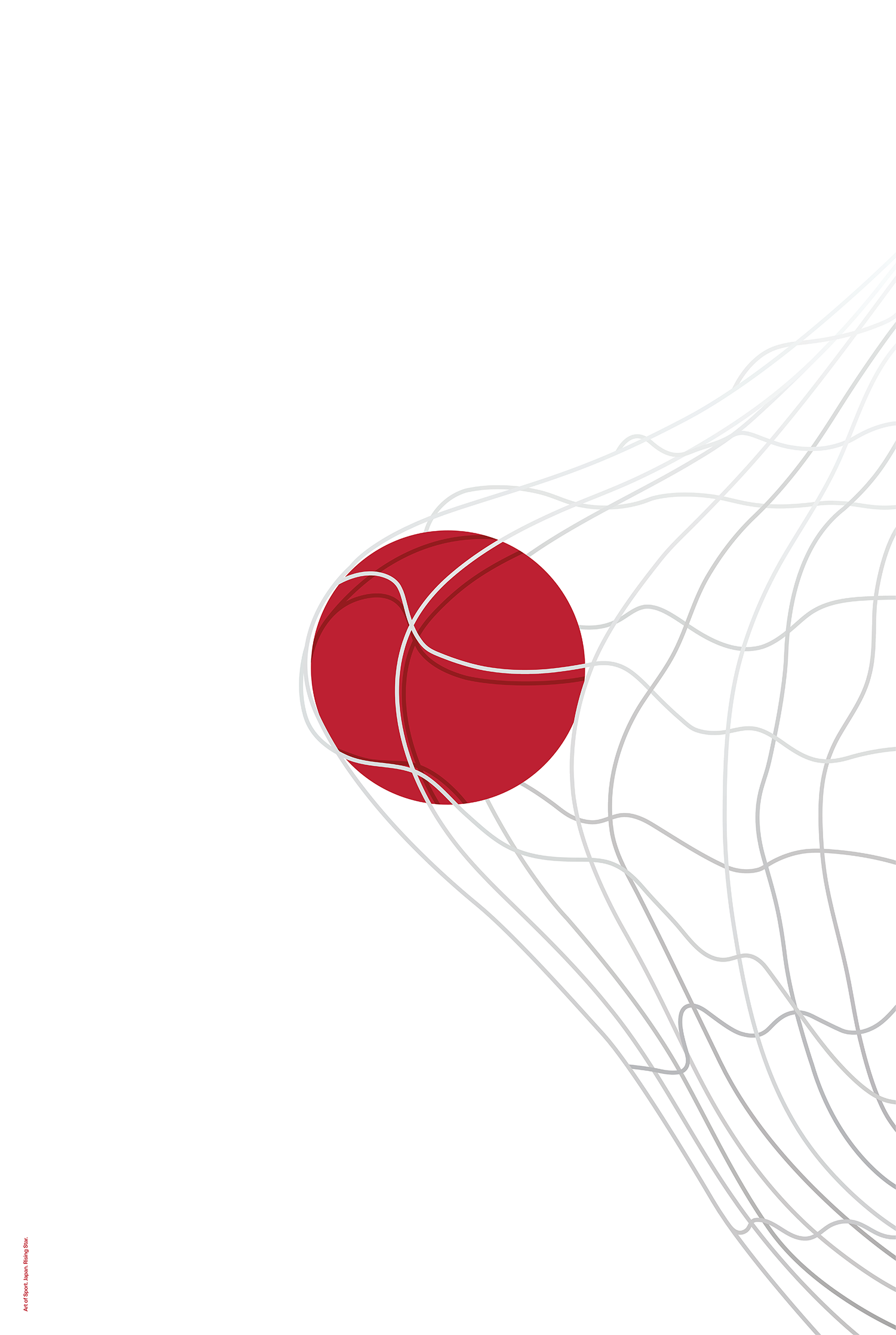 Japan | Rising Star by Art of Sport &mdash; art print preview