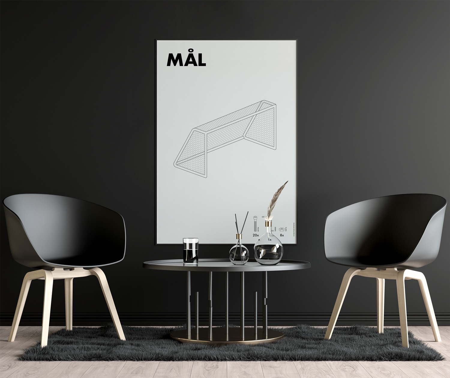 Sweden | Packing the Box by Art of Sport &mdash; art print preview