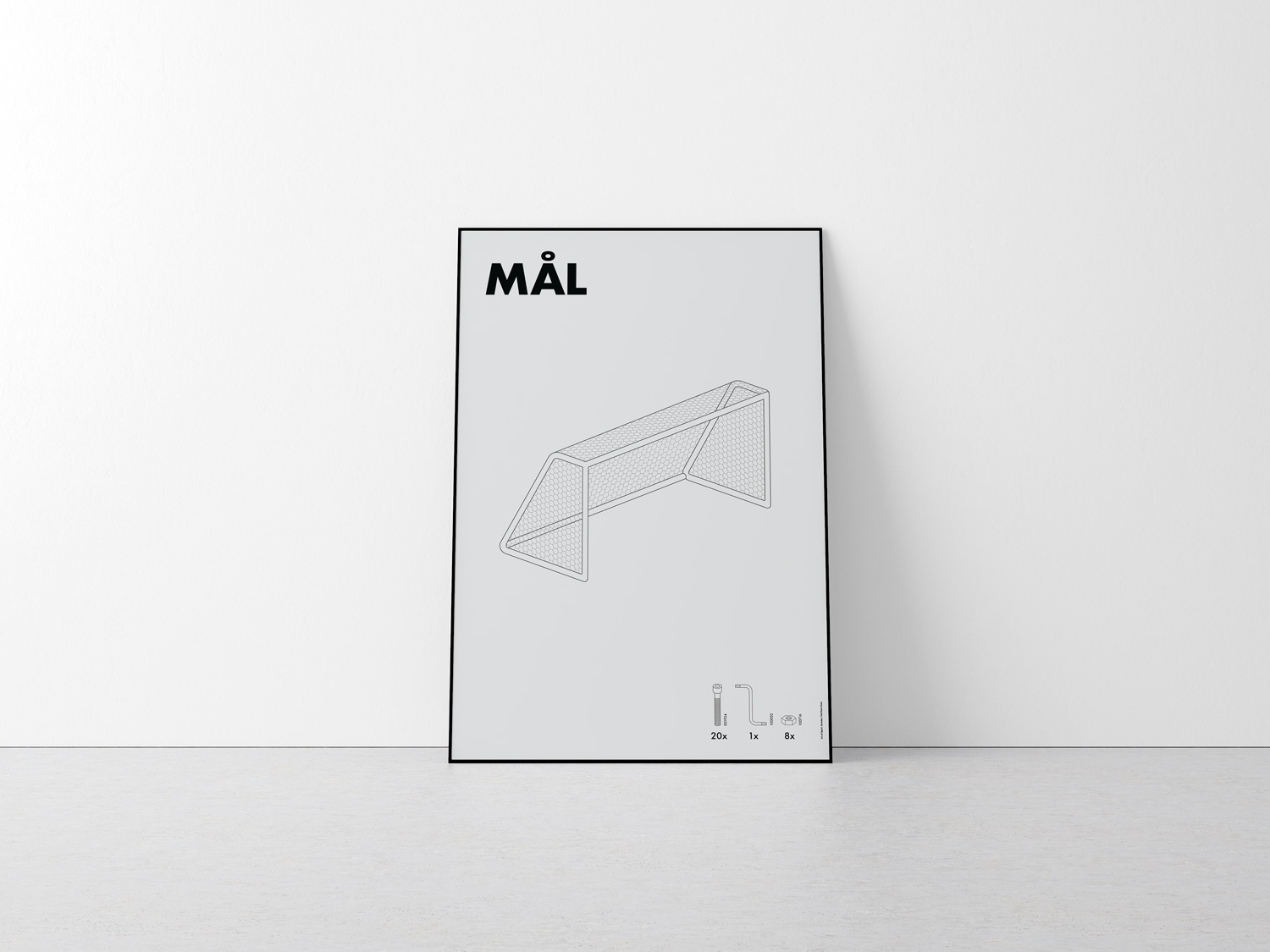 Sweden | Packing the Box by Art of Sport &mdash; art print preview