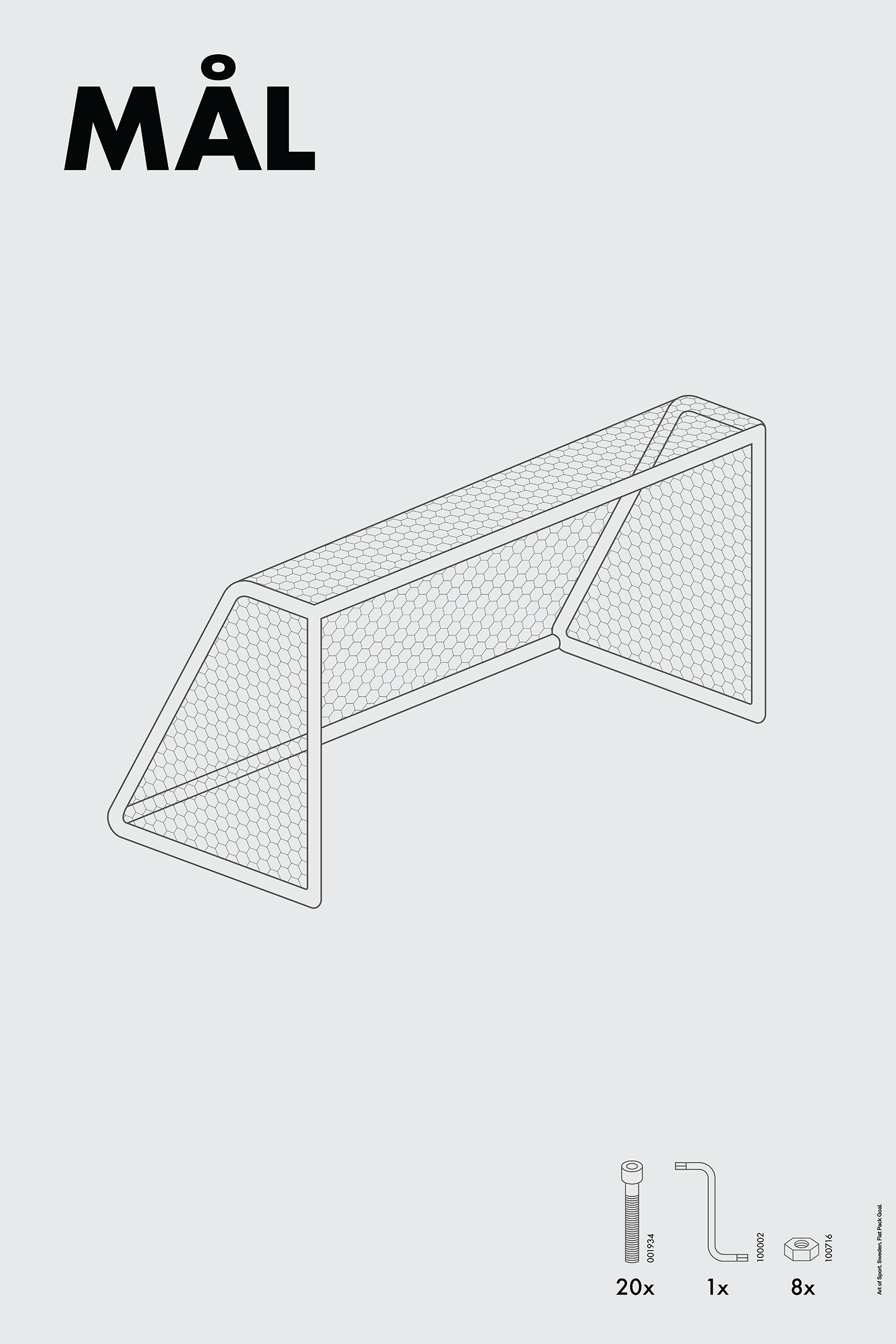 Sweden | Packing the Box by Art of Sport &mdash; art print preview